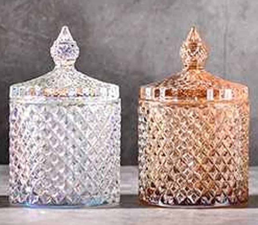 Amazon｜[narunaru] ガラス製 小物入れ 綿棒入れ 楊枝入れ